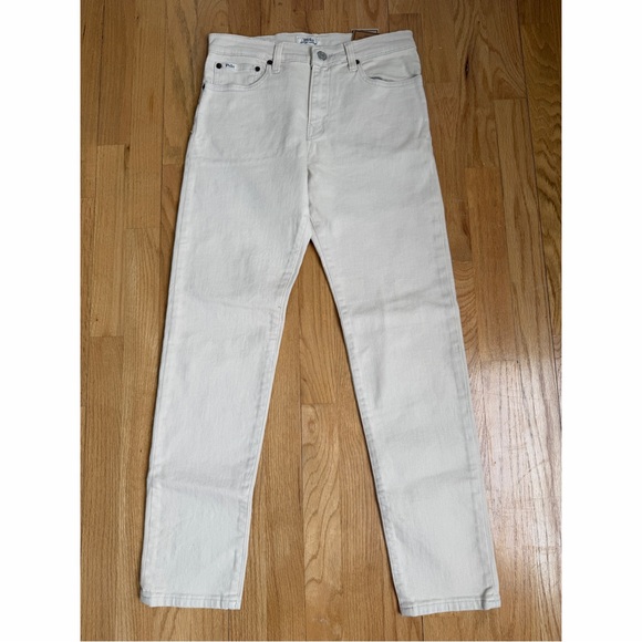 NWT Polo Ralph Lauren Sullivan Slim Fit Pants in Ecru Boys Size 16 - Picture 1 of 14